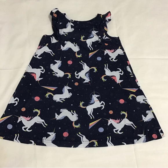 Gap Kids Girls Sleepwear Unicorn Nightgown Size 4 - K111 - Picture 1 of 6